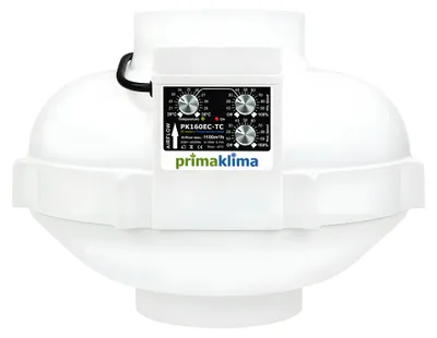 Produktbild von PK Rohrventilator 160, EC-TC, 1180 m3/h, Temp.