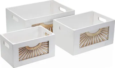Zdjęcie produktu dla Kosz Versa Adda drewno 26 x 18 x 36 cm 36 x 26 x 18 cm 31 x 21 x 26 cm 26 x 16 x 14 cm