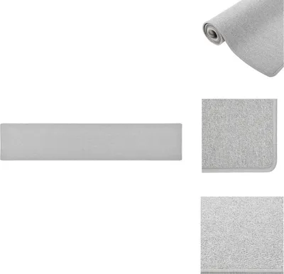 Produktbild von vidaXL Teppichläufer Hellgrau 50x250 cm -  Teppiche