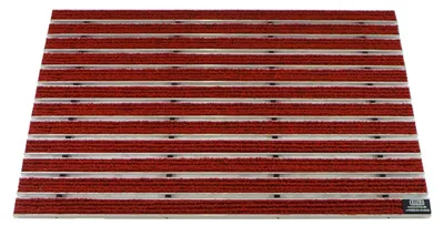 Produktbild von Emco Eingangsmatte DIPLOMAT 22mm, Rips Rot,Größe:75x50cm
