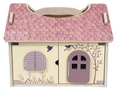 Produktbild von Holz-Spielset – Bärenhaus mit Möbeln
