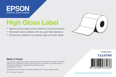 Immagine prodotto di Epson Glassin Etichette Lucide Autoadesive 102x152mm