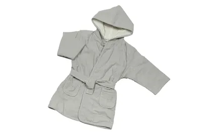 Produktbild von Be Be 's Collection Bademantel grau Größe: 92/98