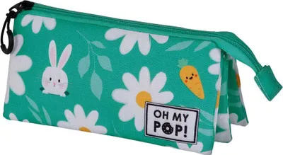 Produktbild von Oh My Pop Blooming Triple Mäppchen Grün Mann Grün One Size