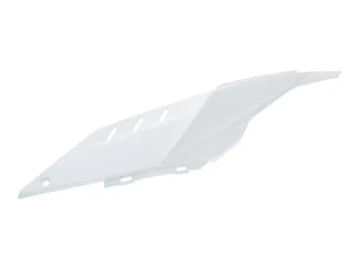 Produktbild von Seitendeckel links OEM weiß für Aprilia RX, SX 06-17