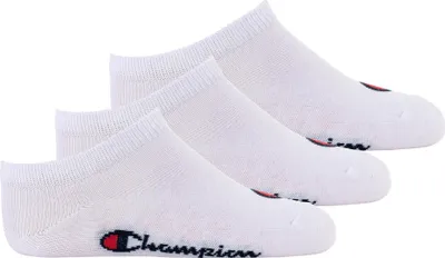 Produktbild von Champion Kinder Socken, 3er Pack - Sneaker, einfarbig Weiß 27-30
