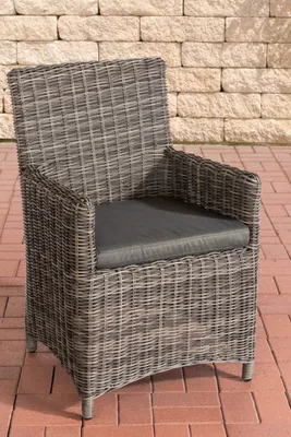 Produktbild von TPFGarden Stuhl Fonda / Sankt Marlo Anthrazit 5mm grau-meliert