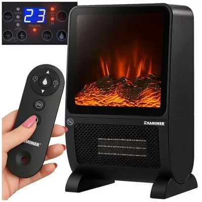 Image de Radiateur électrique à effet flamme Kaminer Blazeo 26317