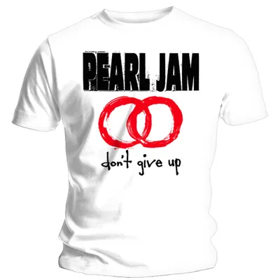 Produktbild von Pearl Jam Don't Give Up White XL T-Shirt