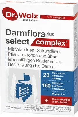 Productafbeelding van Darmflora Plus, select complex van maagsapresistentie capsules, 80 stuks