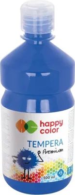 Produktbild von Premium Temperafarbe 500ml blau HAPPY COLOR