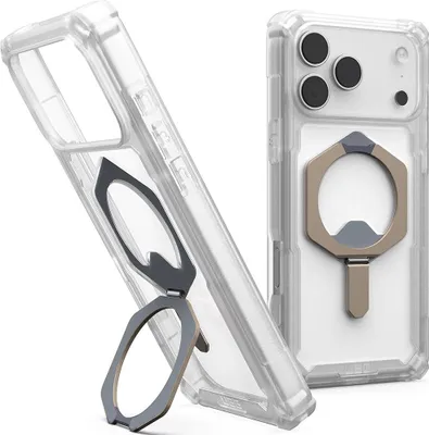 Image de Urban Armor Gear 114528114G36, Housse, Apple, iPhone 17 Pro Max, 17,5 cm (6.9"), Titan, Transparent