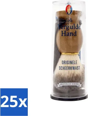 Obrázok produktu pre Originálne štetky na holenie od Gilded Hand - hodnotné balenie - 25 kusov