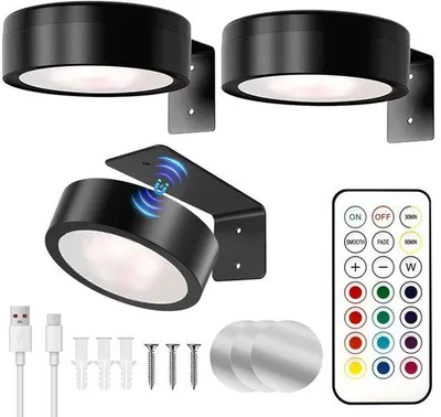 Produktbild von LED-Lampe - 13 Farben und einstellbare Helligkeit - Drahtlos und magnetisch
