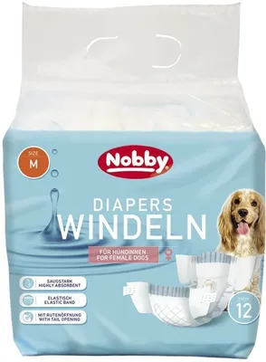 Image de Nobby Couches p. Chiennes 12 pcs ; M ; 32 - 48 cm
