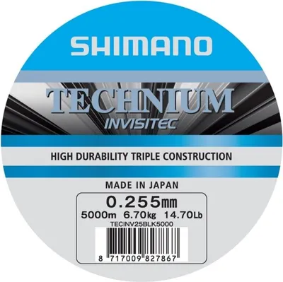 Obrázok produktu pre Shimano Fishing Technium Invisitec Monofile Schnüre 5000 M 0,255 mm 0,255 mm