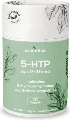 Immagine prodotto di Integratore alimentare Sanutrition 5-HTP da Griffonia, 120 capsule
