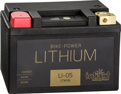 Produktbild von intAct Bike-Power Motorradbatterie Lithium-Ionen LI-05 12V 5Ah