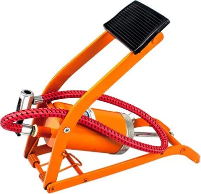Produktbild von Standluftpumpe, 3 Bar Maximaldruck, PRECISION STEEL, Für Auto, Motorrad, Fahrrad, Presta Ventil, Ballpumpe