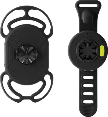 Produktbild von Uchwyt na smartfona Winora Bike Tie Connect Kit, do kierownicy lub wspornika, czarny (1 zestaw)