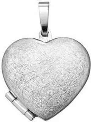Produktbild von Medaillon Herz 925/- Silber rhodiniert