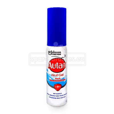 Obrázok produktu pre Autan Acute Gel Okamžitá pomoc po bodnutí hmyzom s aloe vera 25ml