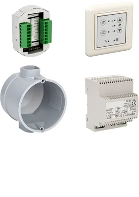 Produktbild von Stiebel Eltron ZLWE 40-8 Steuerungsset mit Bedienteil zur Steuerung von 8 Lüftungsgeräten LWE 40, 236671