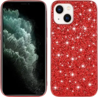 Produktbild von König Design Hülle kompatibel mit Kunststoff Soft Handyhülle - Handy Case Rot