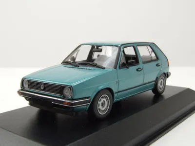 Produktbild von Maxichamps 940054191 VW Golf 2 1985 türkis 1:43