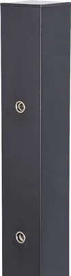 Produktbild von Anschlagpfosten ALBERTS Columbus zum Einbetonieren 6 x 6 x 240 cm schwarz