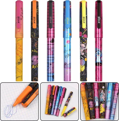 Obrázek produktu pro DISNEY Stitch Gelové pero s náhodným vzorem, modrý inkoust 0,7 mm