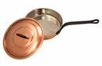 Produktbild von "Baumalu" Sauteuse ø22 cm | 2,6 Liter mit Deckel | verzinnt