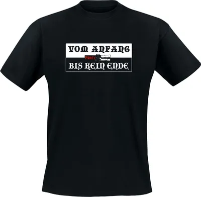 Imagen del producto de Pöbel & Gesocks - "Von Anfang Bis Kein Ende", camiseta, talla M