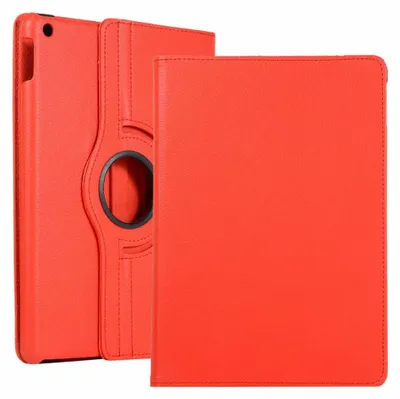 Produktbild von Mobigear DuoStand iPad 7 (2019) Hülle, drehbare Klapphülle – Rot