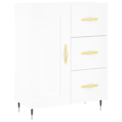 Immagine prodotto di Credenza Bianca 69,5x34x90 cm in Legno Multistrato