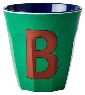 Image de RICE gobelet B, 250 ml, mélamine, couleur vert forêt – verre personnalisé incassable, lavable au lave-vaisselle
