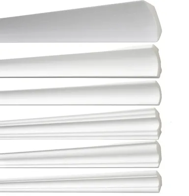 Produktbild von Decosa Zierprofil-Set B9 (Bernadette), 55 x 55 mm, 1,5 m - 10 Stück