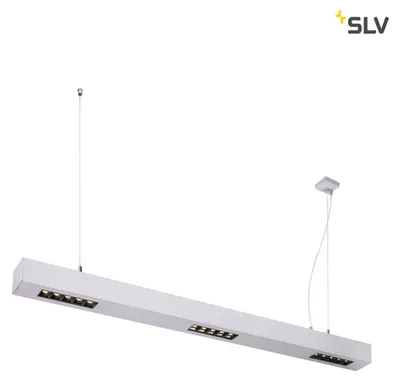 Obrázek produktu pro SLV Q-Line LED závěsné světlo 1m stříbrná 4000K SLV 1000934
