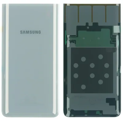 Produktbild von Samsung Galaxy A80 (SM-A805F) Backcover + Kleber, Silber