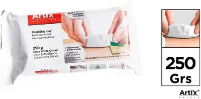 Zdjęcie produktu dla Glina Naturalna Utwardzalna 250G Biała