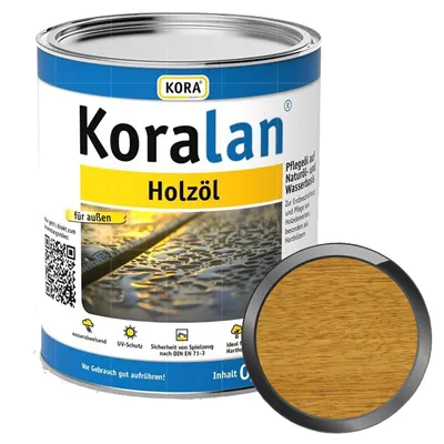 Produktbild von Kora Koralan Holzöl - 0.75 Ltr Garapa