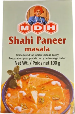 Produktbild von Gewürzmischung Shahi Paneer Spices Indien Mdh 100 G