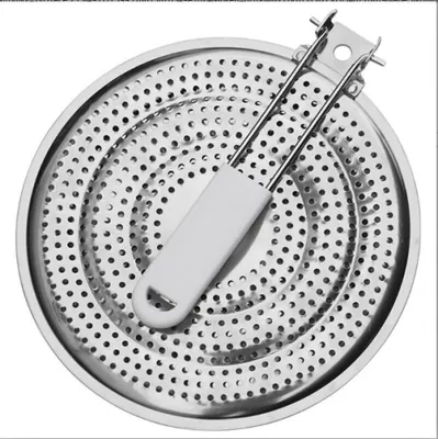 Produktbild von Hitzeverteiler Edelstahl 1 Stück, 21 Cm Durchmesser, Für Gasherde