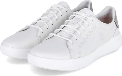 Produktbild von Timberland Herren Low Sneaker SENECA BAY Alt-Weiß Leder-Textil-Mix Größe: 42