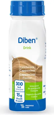 Produktbild von Fresenius Fresubin DIBEN Drink 6x4x200ml Cappuccino