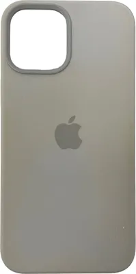 Produktbild von (G1) Apple Silikon Case mit MagSafe (für iPhone 12 Pro Max) - Weiß - 6.7 Zoll