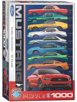 Obrázek produktu pro EUROGRAPHICS Puzzle 50 let Ford Mustang 1000 dílků