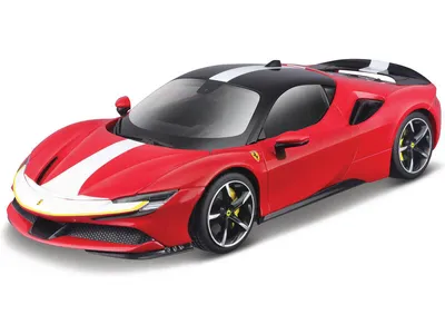 Obrázek produktu pro BBURAGO Ferrari Signature, Model supersportovního automobilu, Sestavený, 1:18, Ferrari Signature – SF90, Jakékoliv pohlaví, Kov, Plast