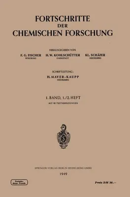Produktbild von Fortschritte der Chemischen Forschung