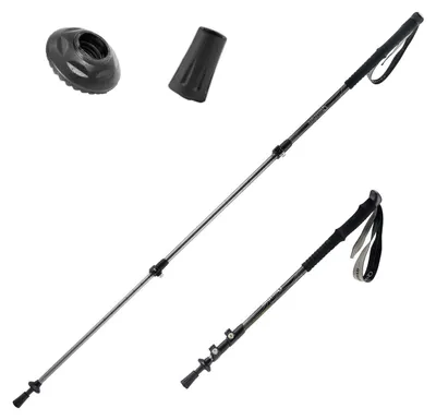 Produktbild von Ultraleichte Aluminium Trekkingstöcke Verstellbar 62-135 cm
